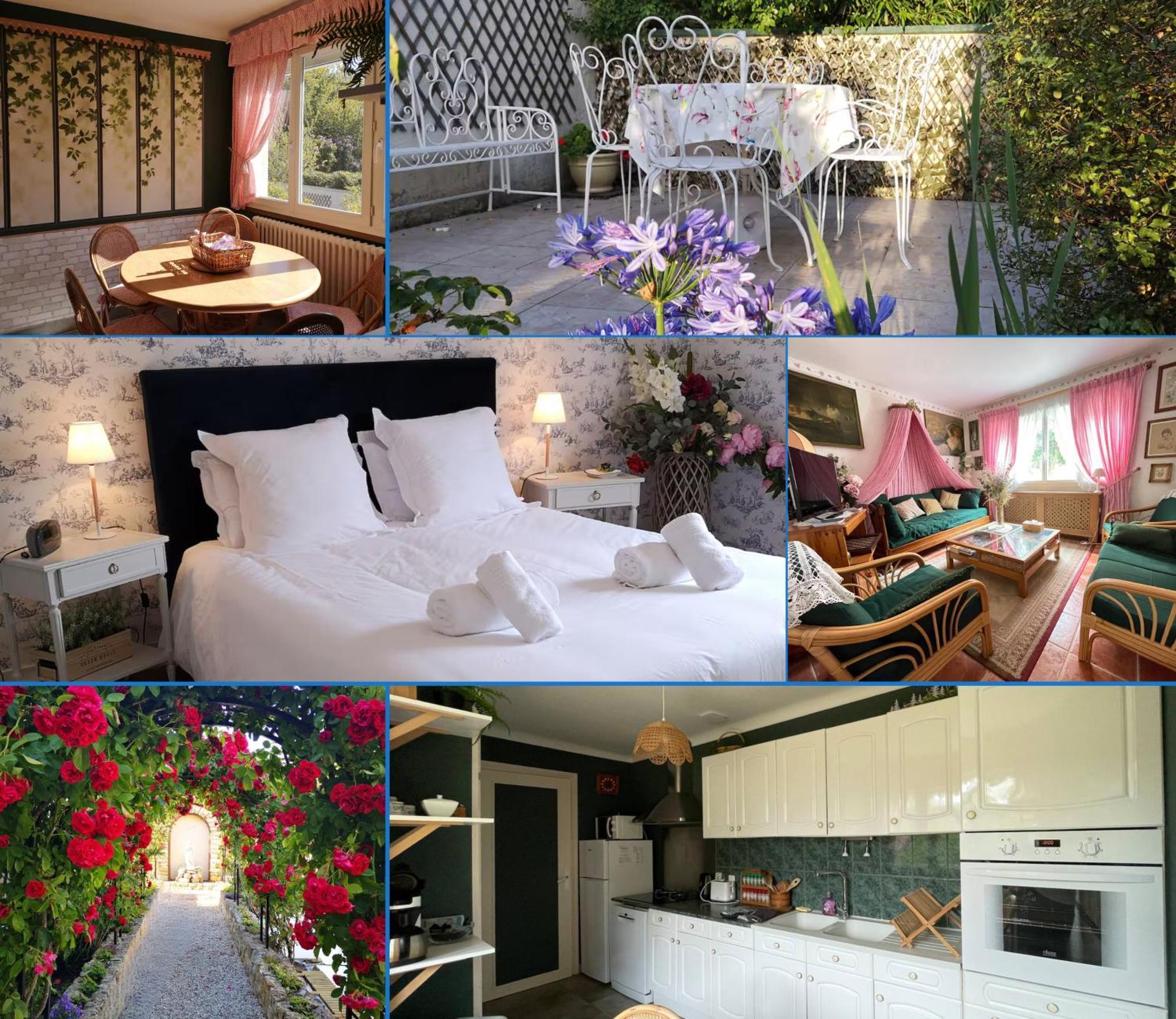La Roseliere Maison Plain Pied Confortable Belle Decoration Jardin Magnifique 10 Mn A Pied Centre Ville Bayeux Proche Plages Du Debarquement Dış mekan fotoğraf